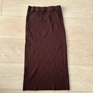 Max Studio Ribbed Pencil Skirt